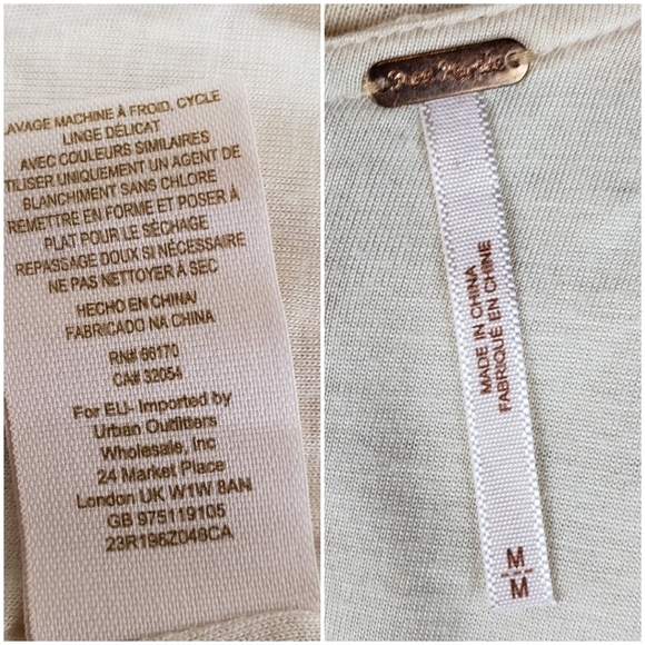 Free People Fit & Flare Lace Back Eyelet Dress M - Picture 8 of 8